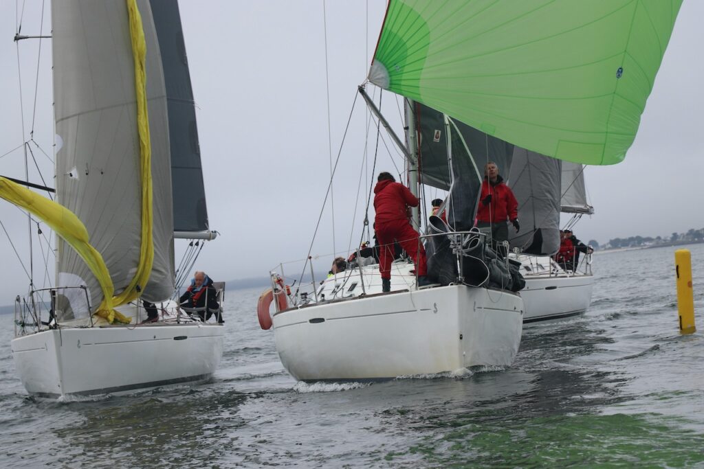 Manoeuvres pendant First 31.7 Orlabay 2024